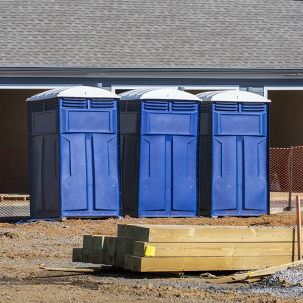 what is the maximum capacity for a single porta potty in Wallowa Oregon